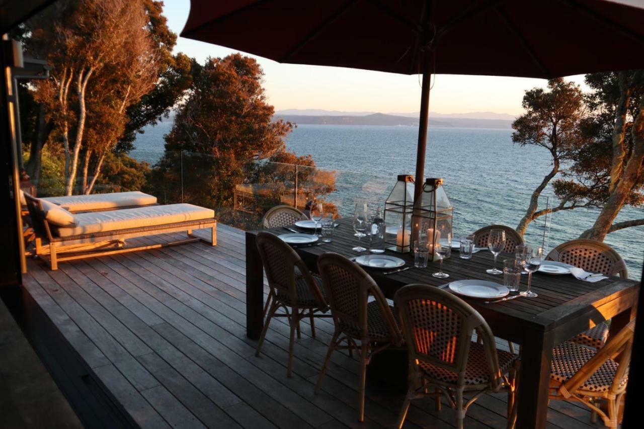 The Point Luxury Villa Lago Lago Taupo Exterior foto